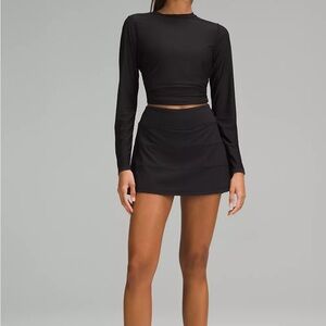 Lululemon Pace Rival Mid-Rise Shirt - Long. Size 10 Tall